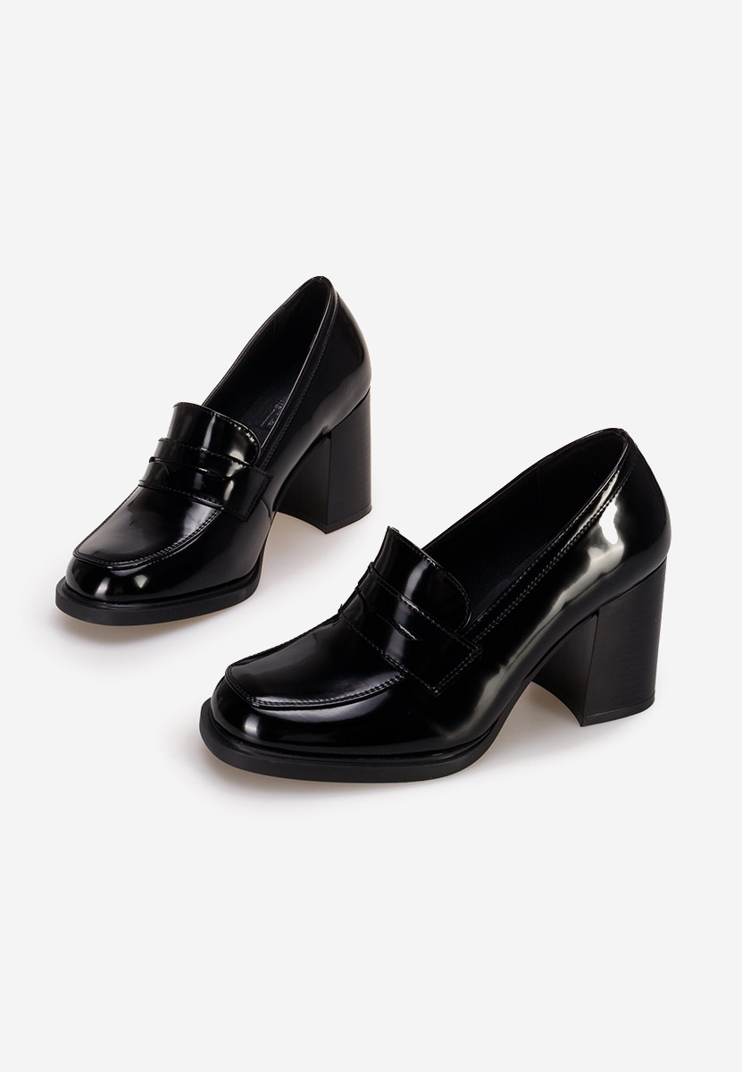 Odesia v4 fekete női loafer cipő