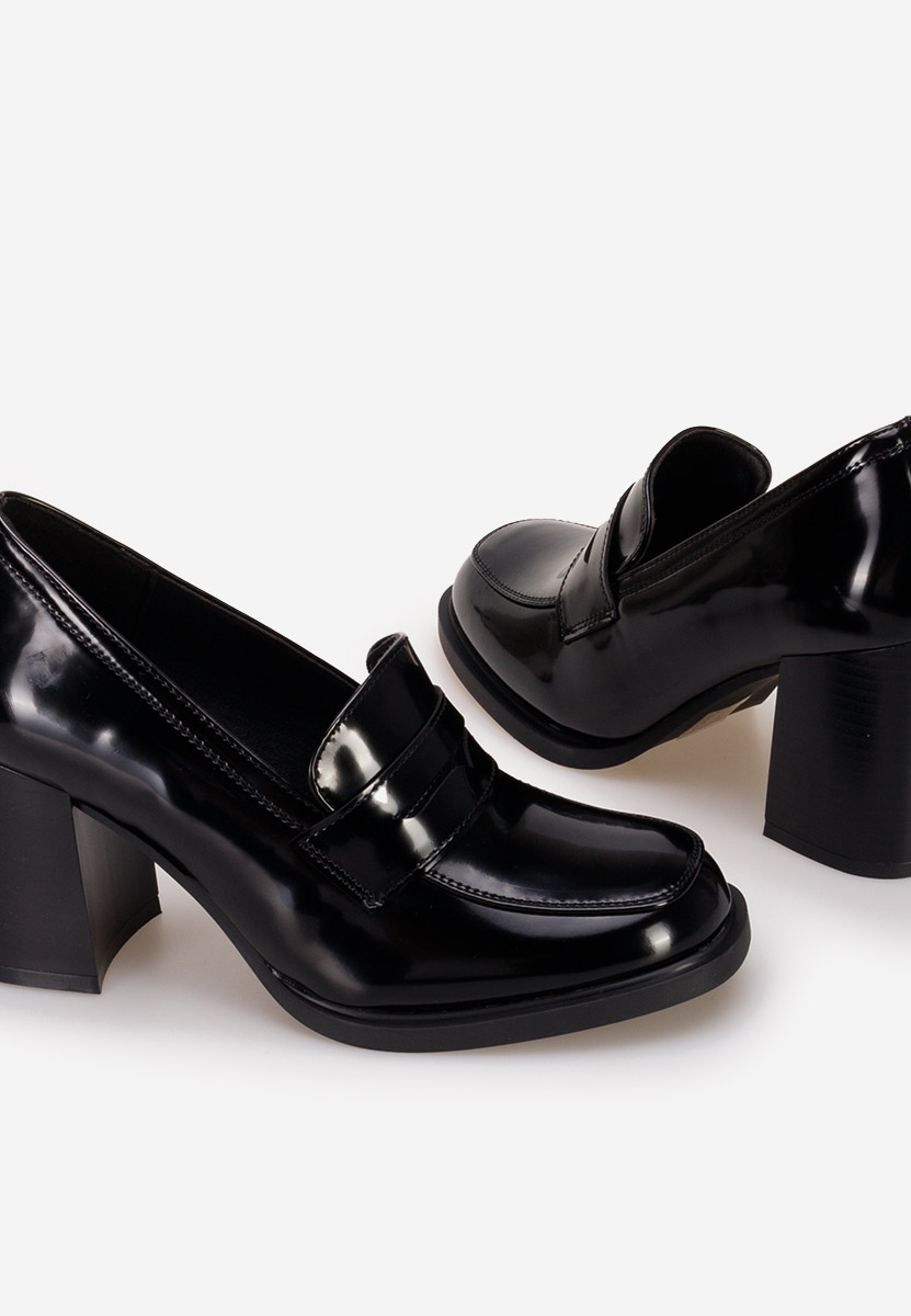 Odesia v4 fekete női loafer cipő