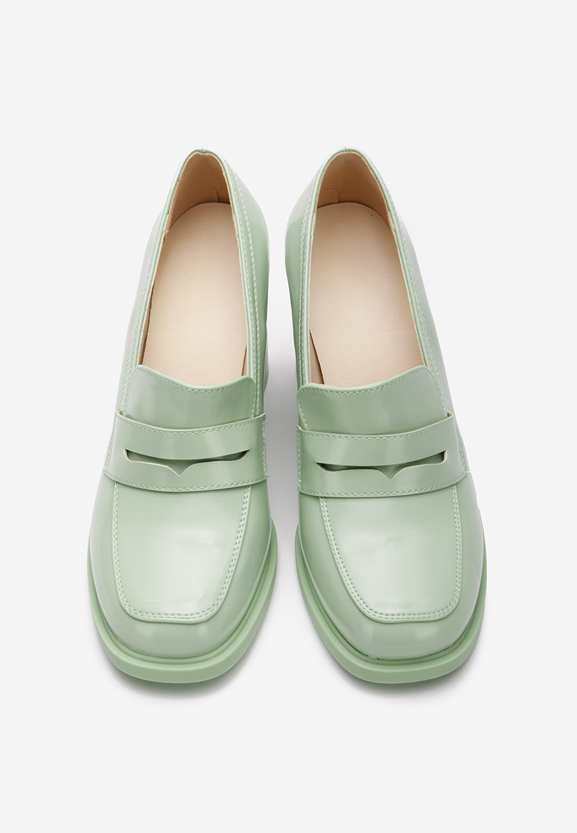 Odesia v4 zöld női loafer cipő