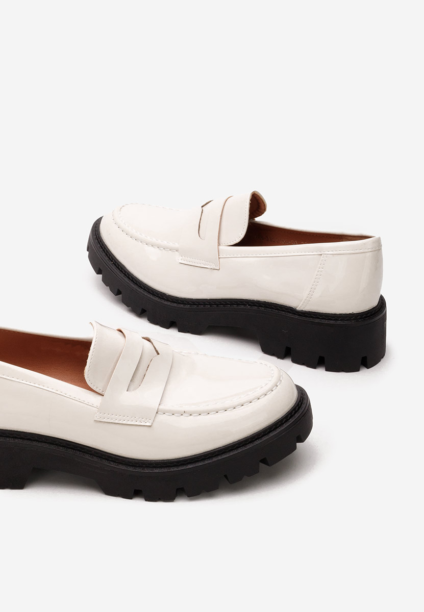 Zampa ne bézs női telitalpú mokaszín