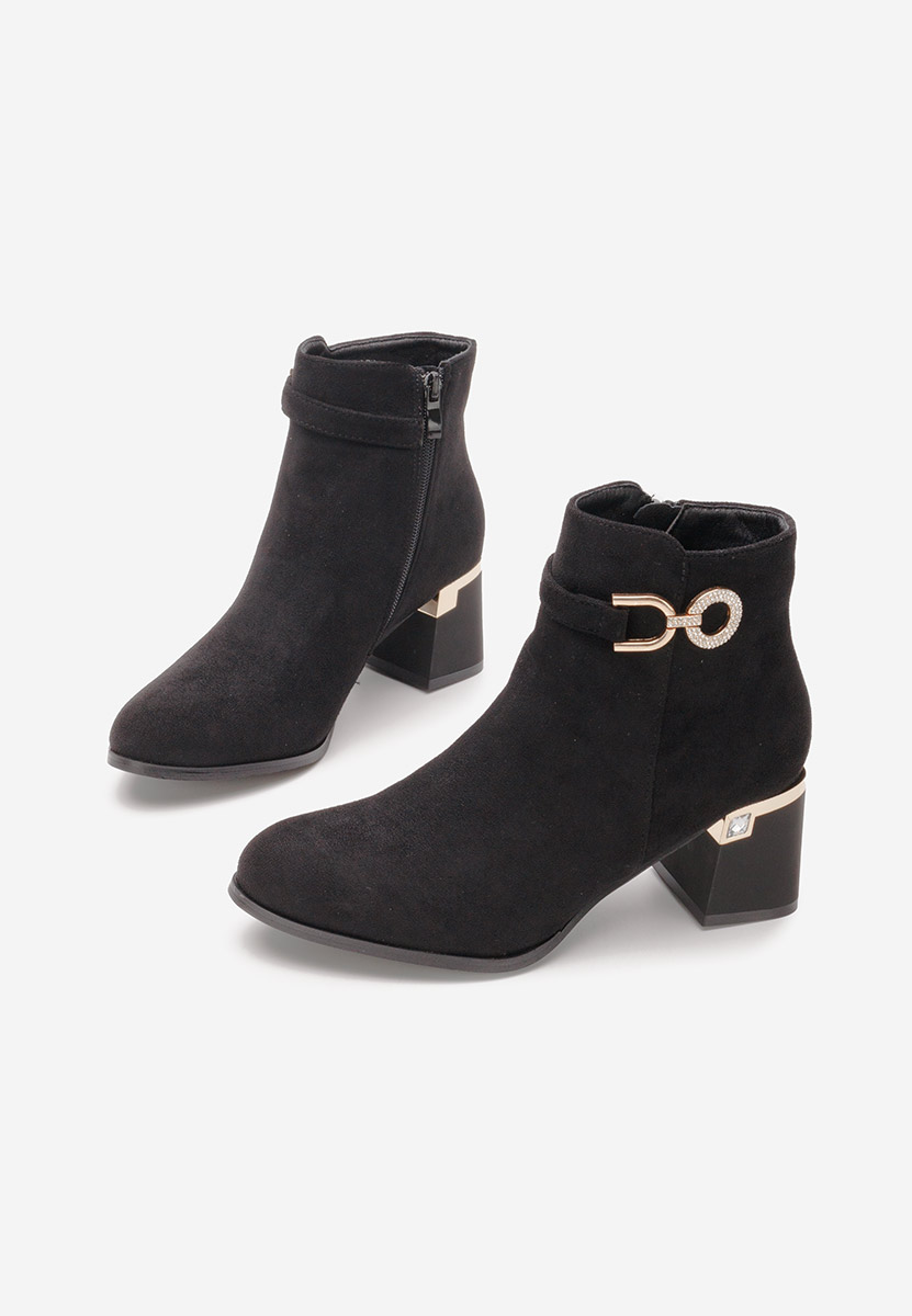 Margie v2 fekete elegáns női bokacsizma