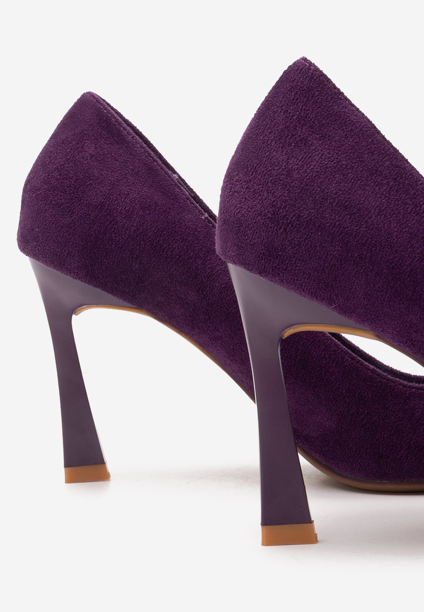 Xeresa v2 lila tűsarkú cipő 
