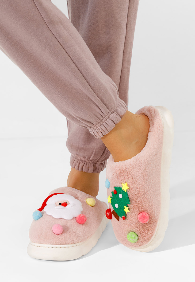 Denita rózsaszín női papucs