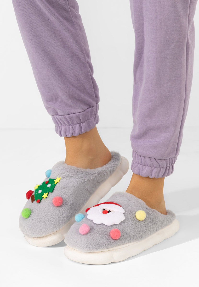 Denita szürke női papucs