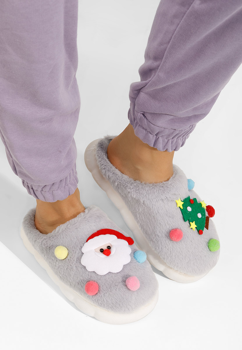 Denita szürke női papucs