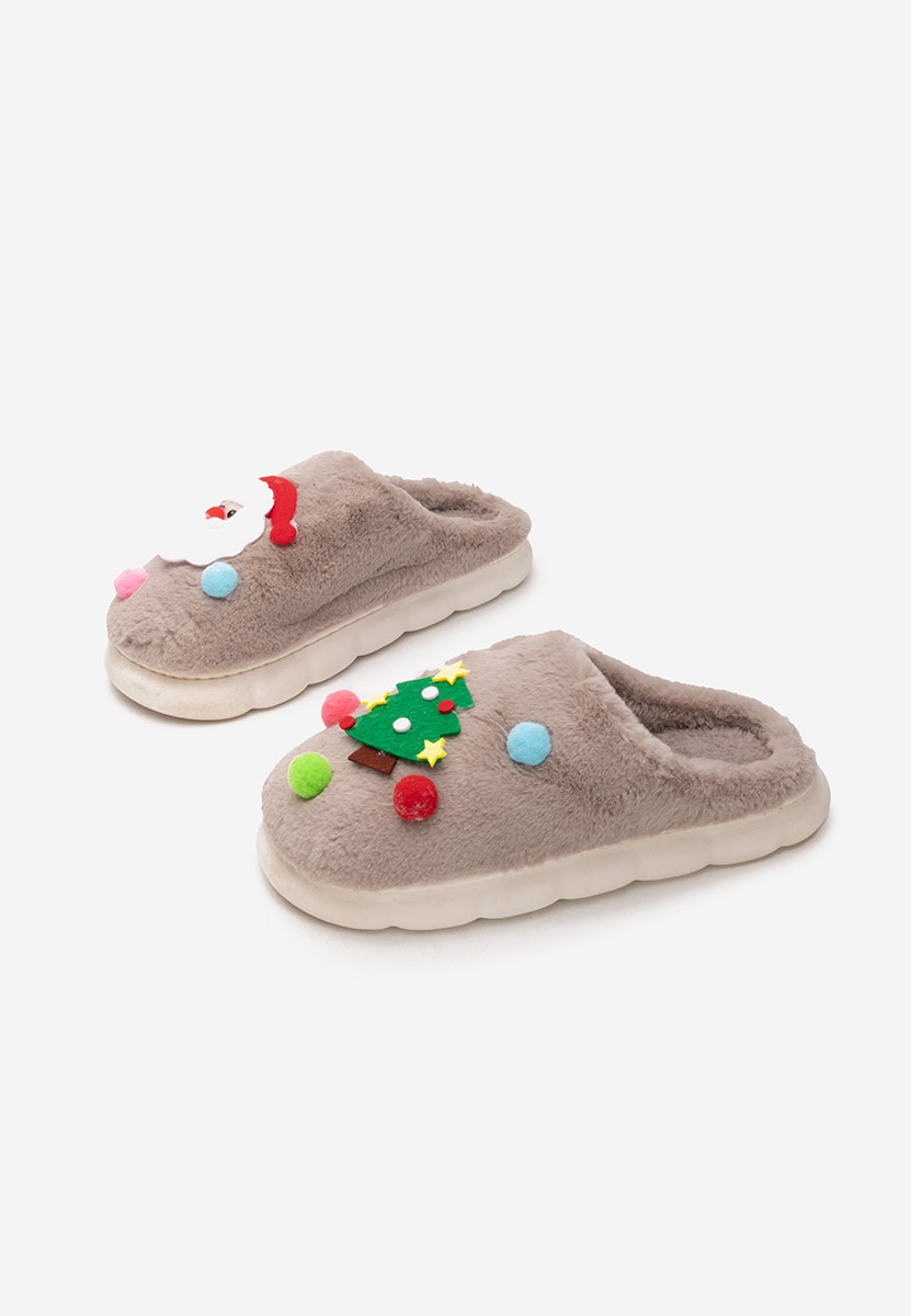 Denita khaki női papucs