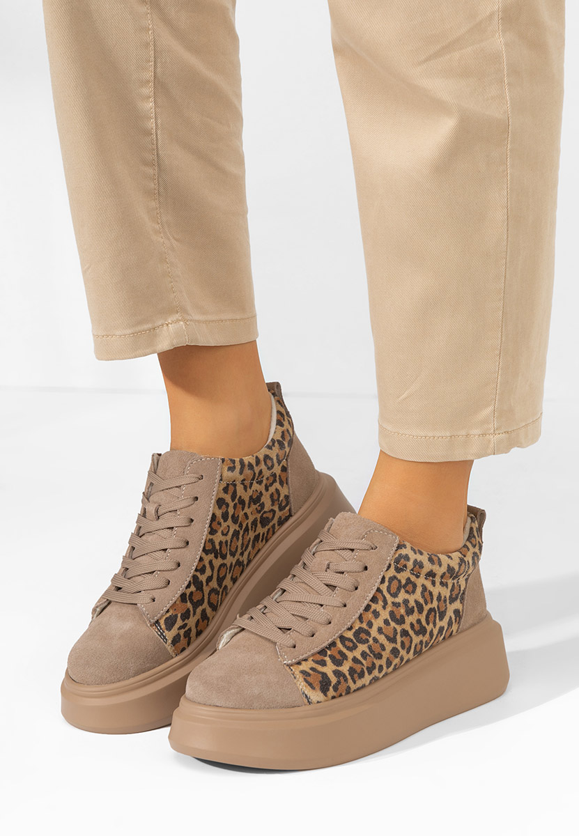 Sherice barna telitalpú platform sneaker