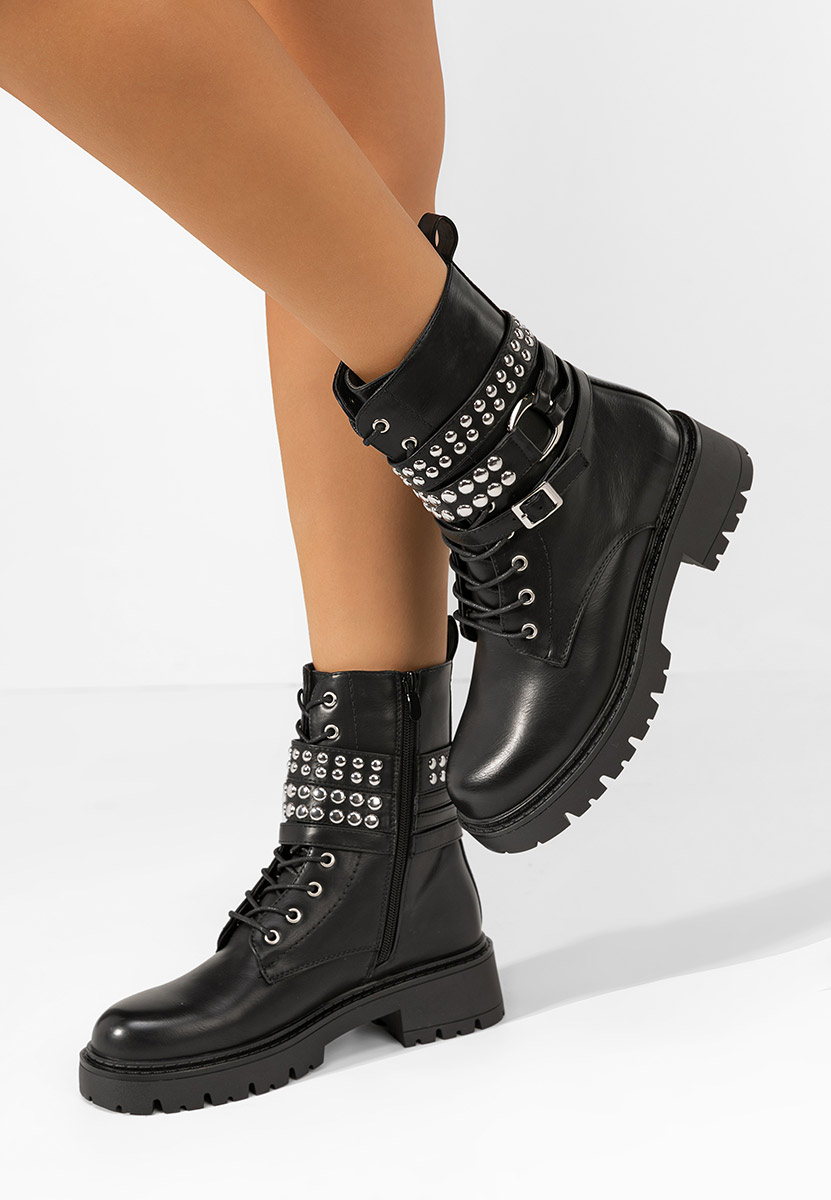 Sherrill fekete női bakancs