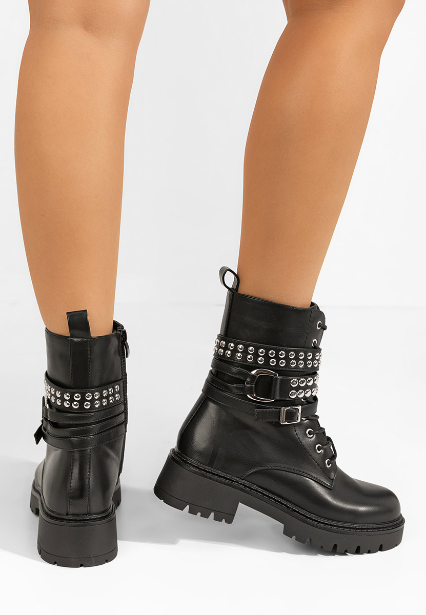 Sherrill fekete női bakancs