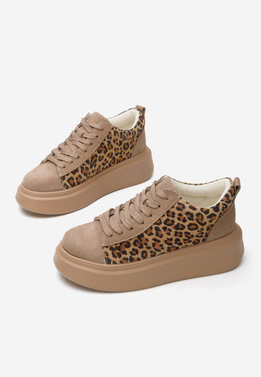 Sherice barna telitalpú platform sneaker