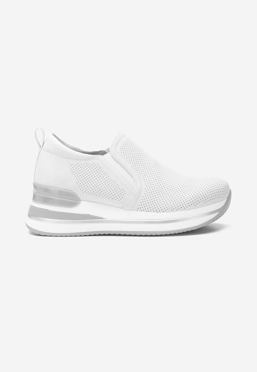 Reba fehér platform sneaker cipő 