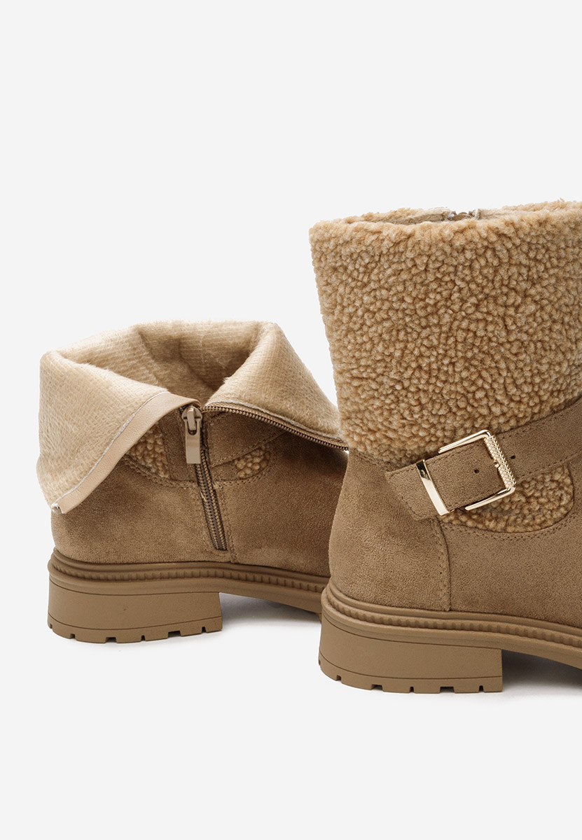 Sherill v2 camel női téli bokacipő