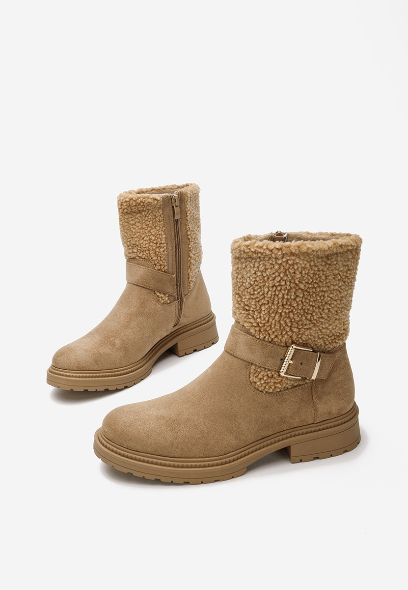 Sherill v2 camel női téli bokacipő