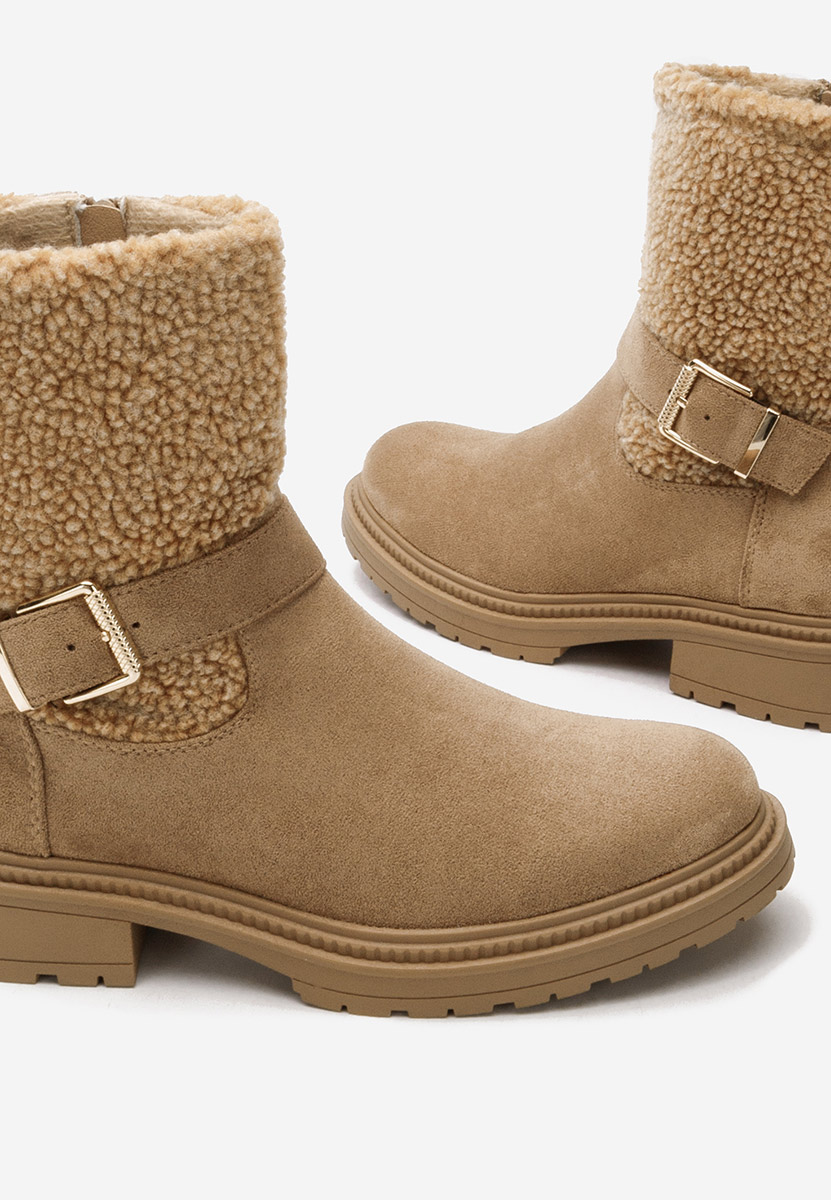 Sherill v2 camel női téli bokacipő