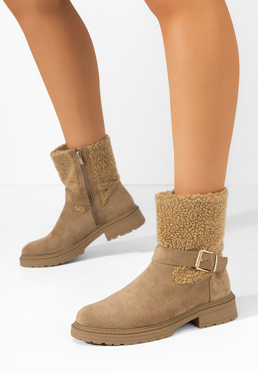 Sherill v2 camel női téli bokacipő