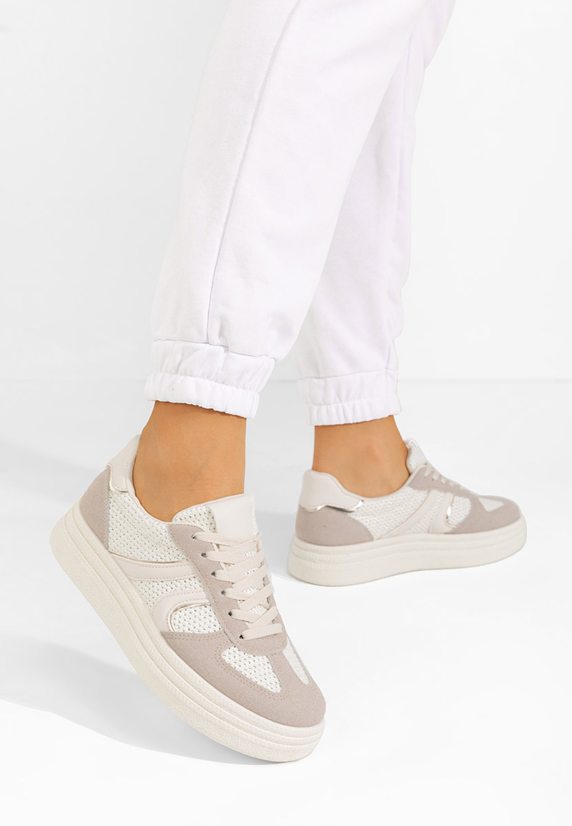 Ronald bézs platform sneaker cipő  Ronald bézs platform sneaker cipő