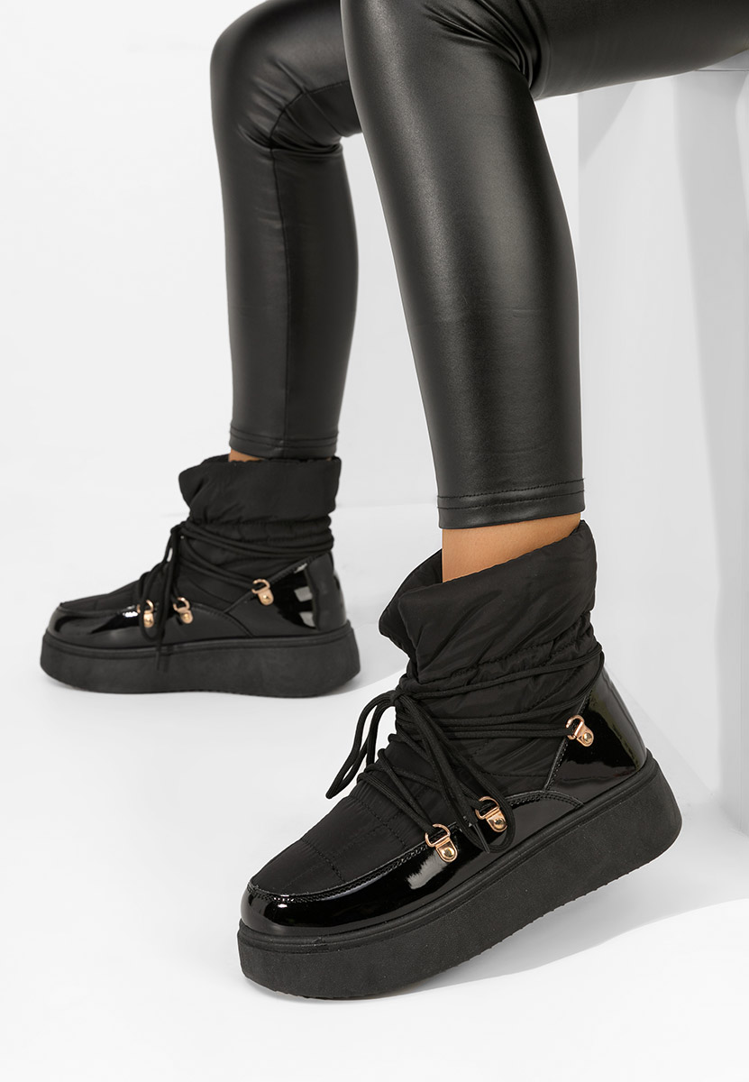 Denyela fekete női hótaposó