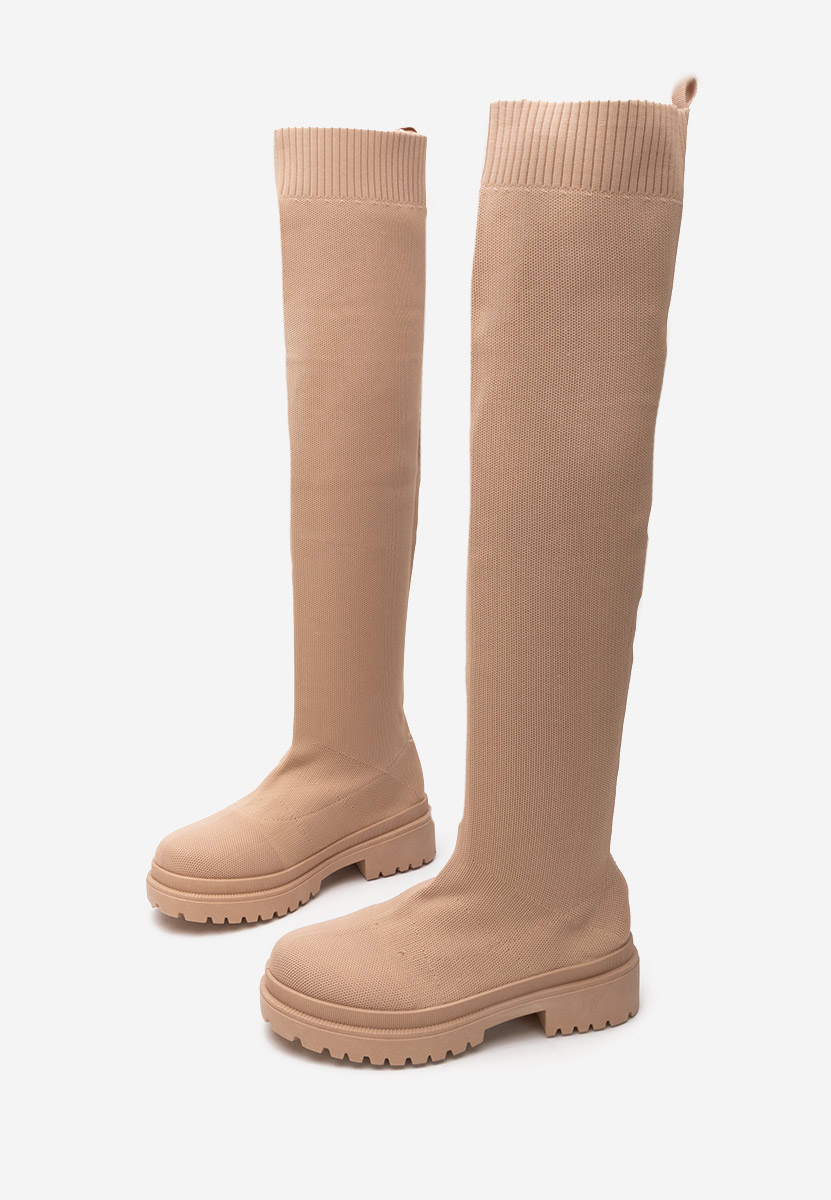 Oluvera v2 khaki hosszú szárú csizma