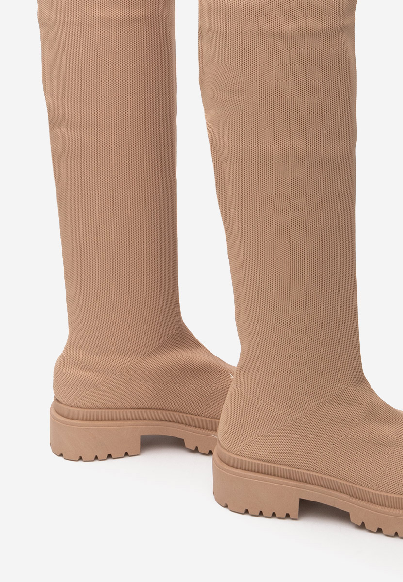 Oluvera v2 khaki hosszú szárú csizma