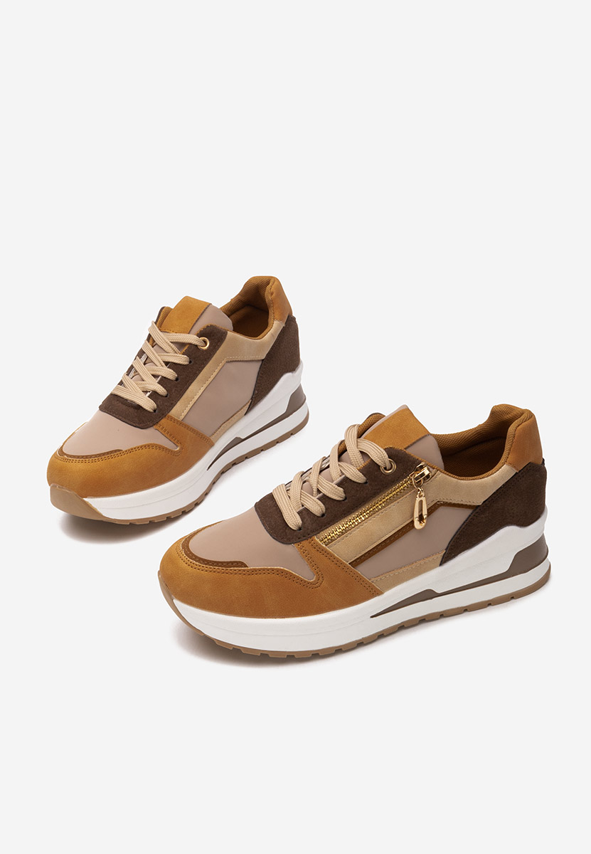 Katinda camel platform sneaker cipő 