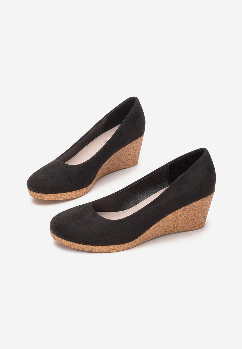 Gricelda fekete platform cipők