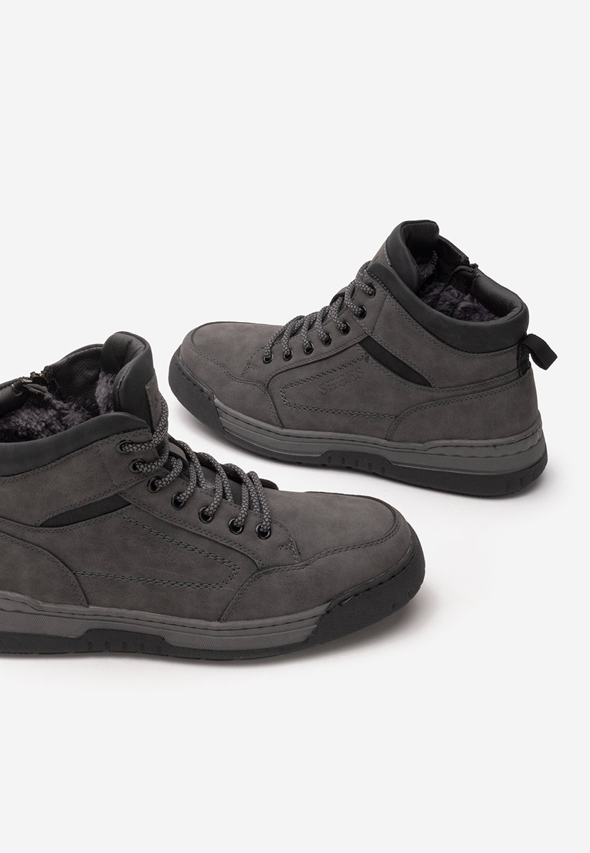 Santos szürke férfi bokacsizma