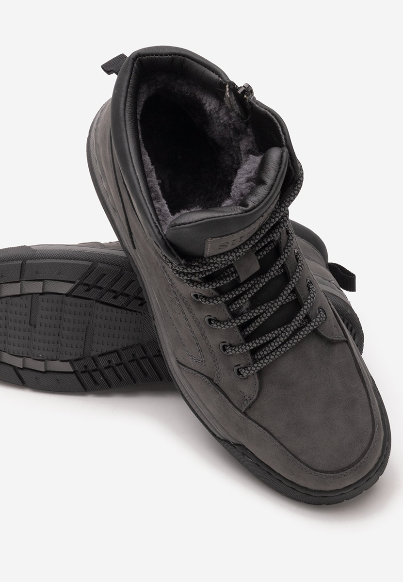 Santos szürke férfi bokacsizma