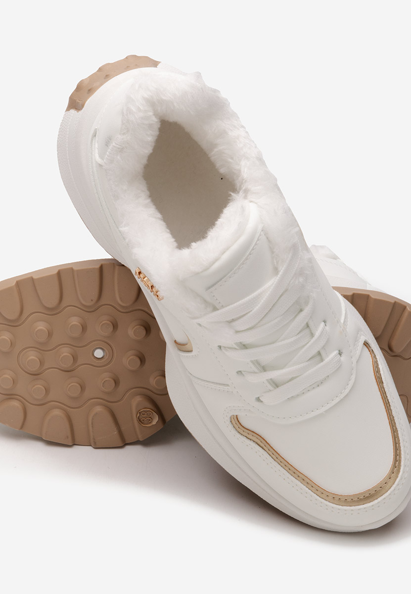 Azaira fehér női téli tornacipők