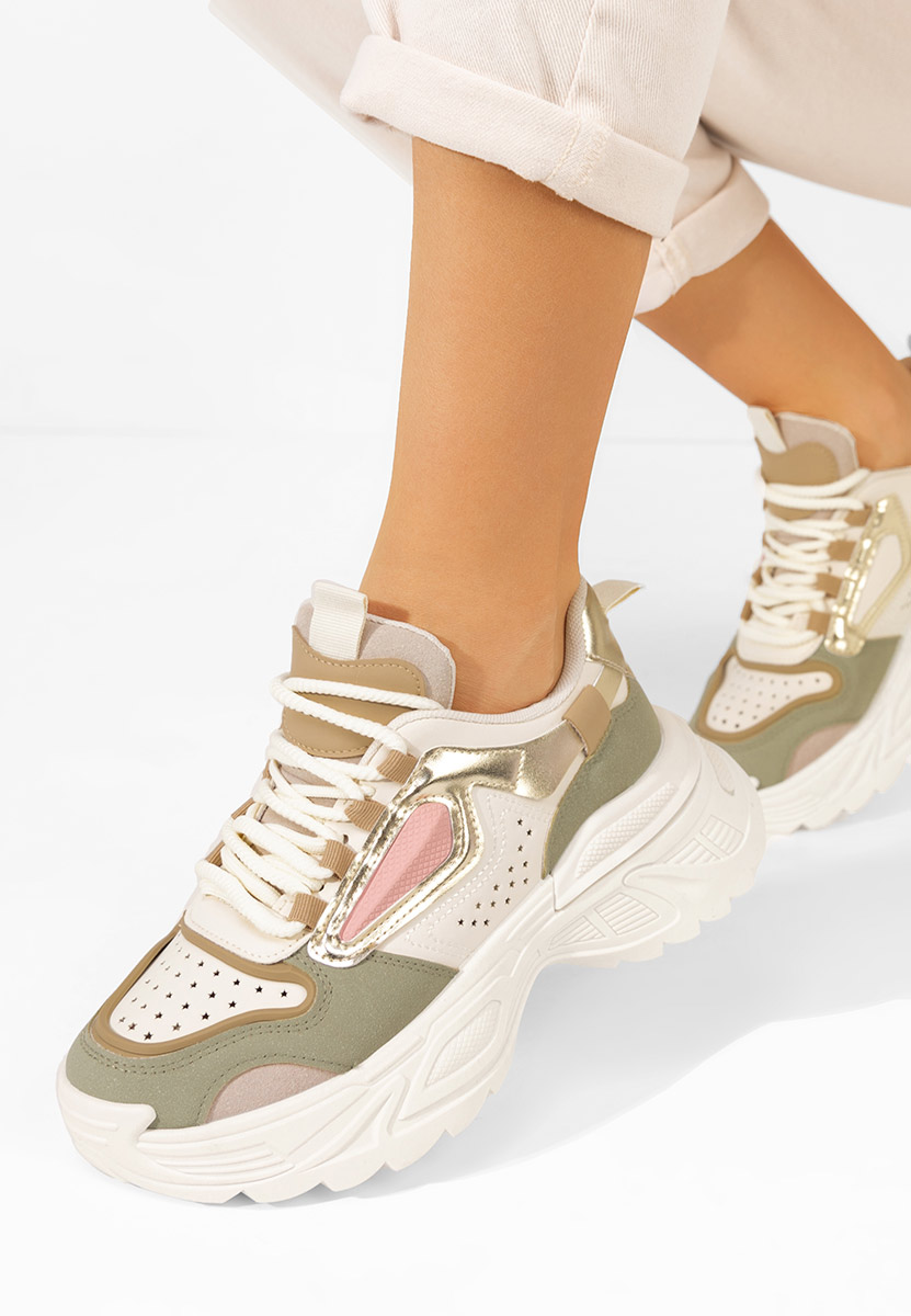 Dorathy zöld platform sneaker cipő 