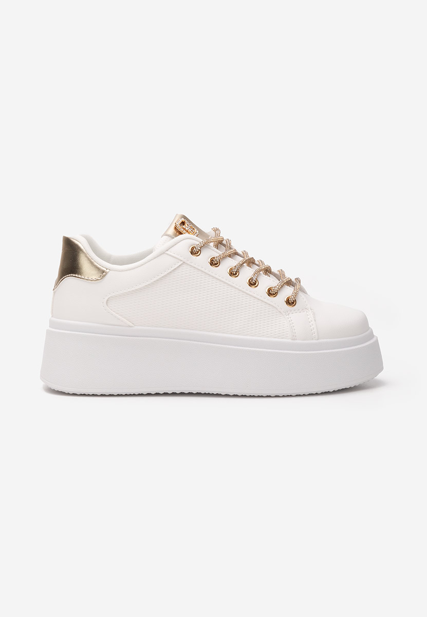 Shauna fehér platform sneaker cipő 