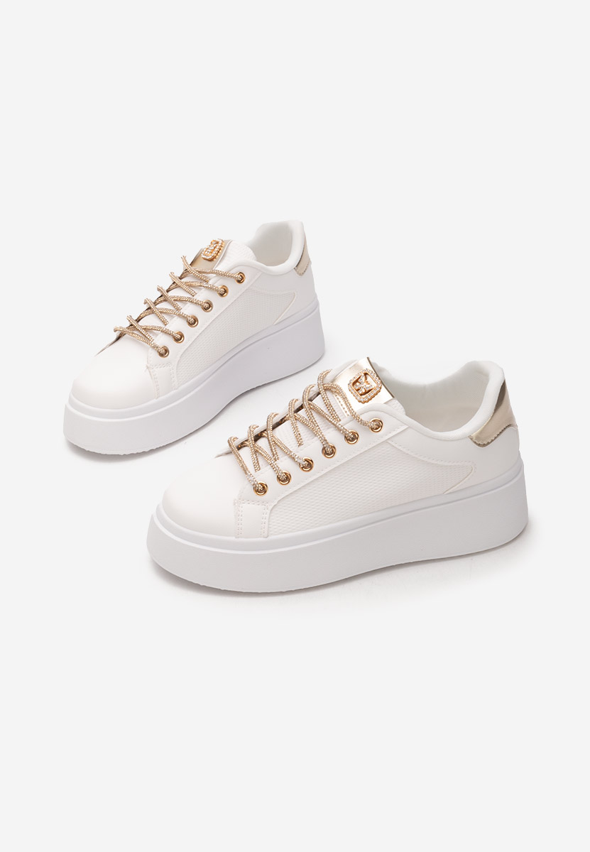 Shauna fehér platform sneaker cipő 