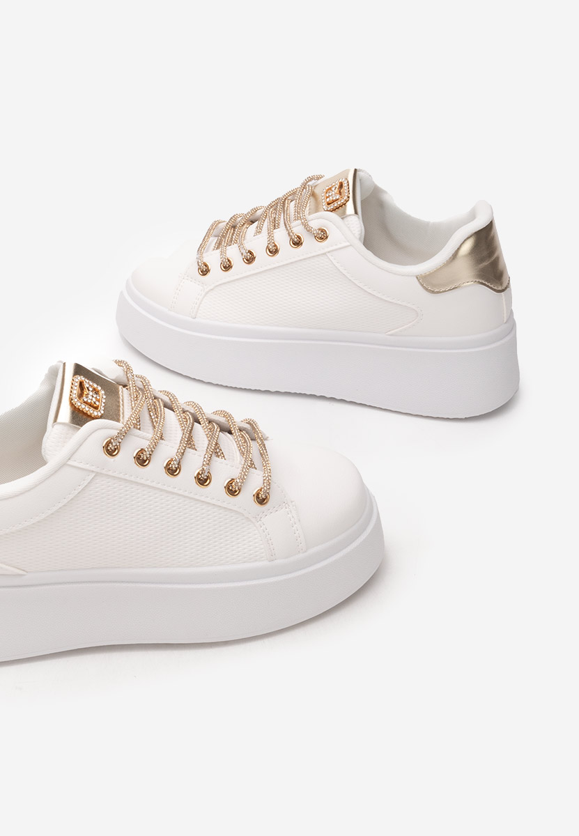 Shauna fehér platform sneaker cipő 