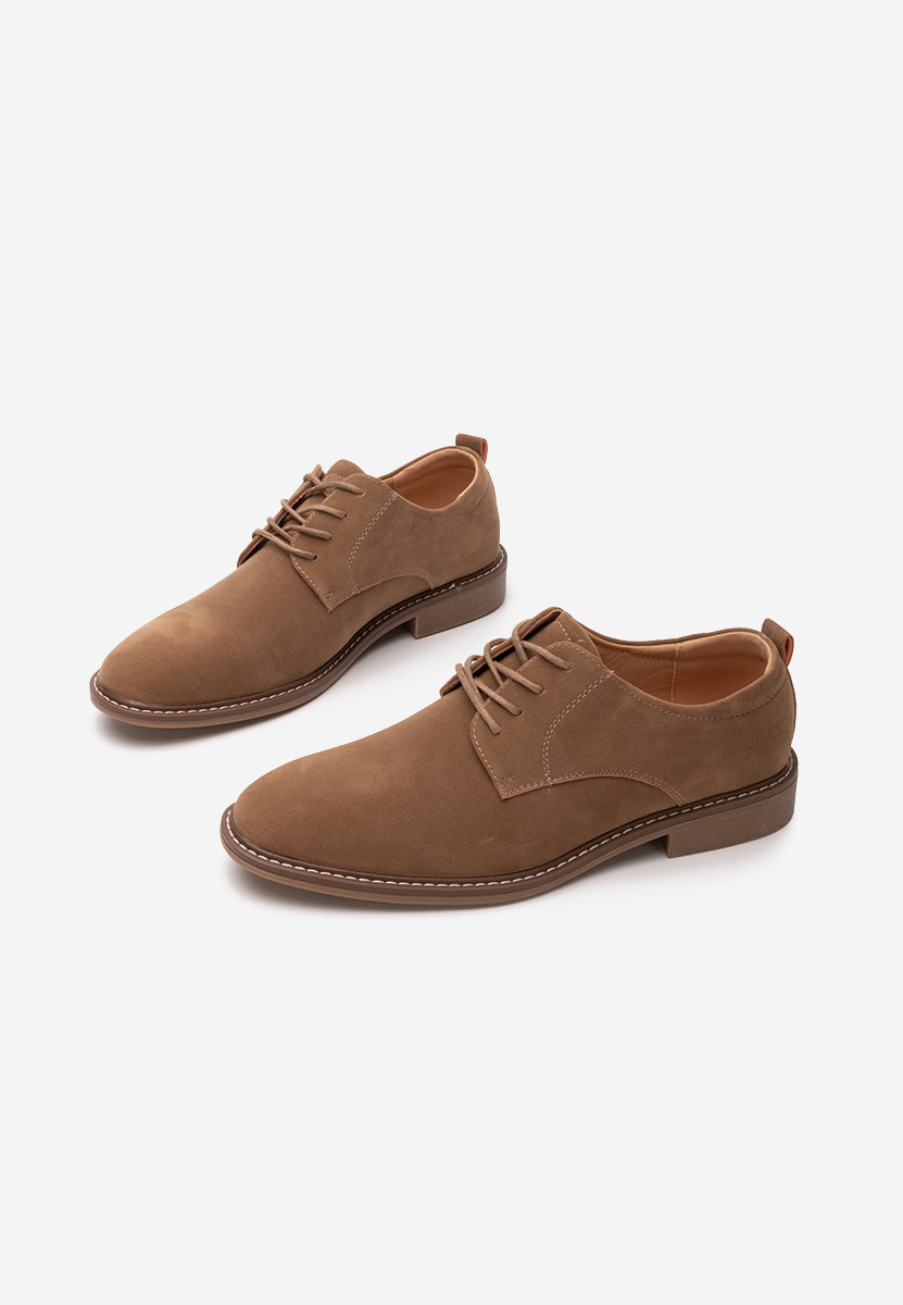 Mariann khaki férfi elegáns cipő