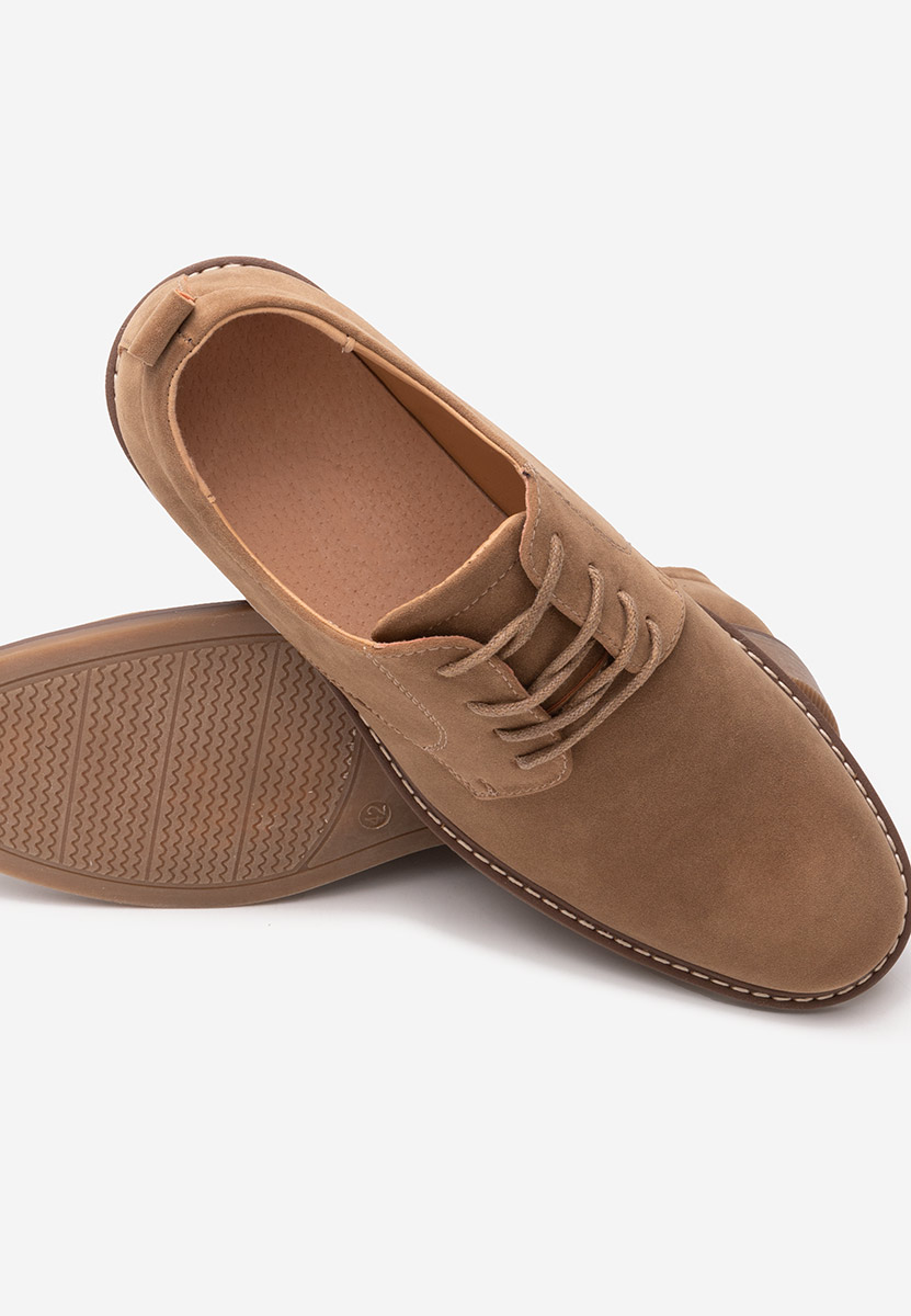 Mariann khaki férfi elegáns cipő