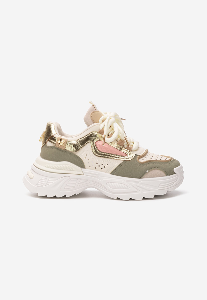 Marlen sokszínü telitalpú platform sneaker