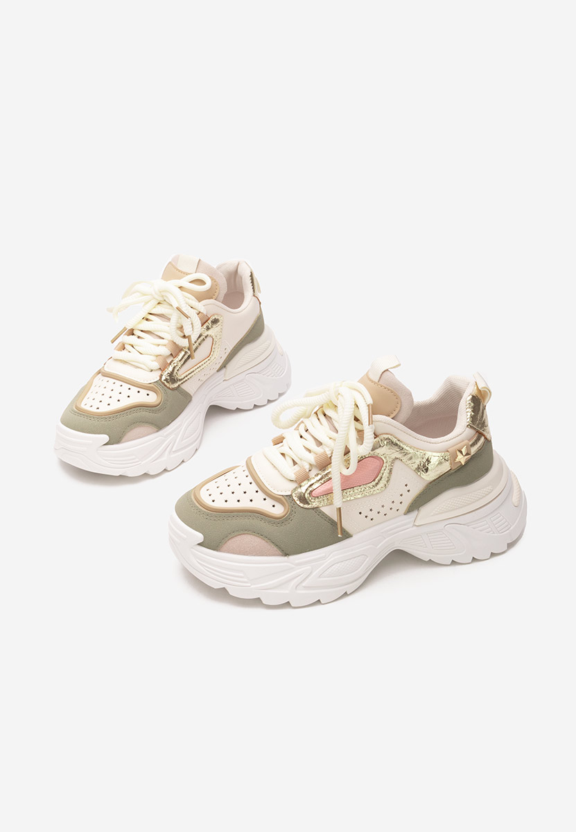 Marlen sokszínü telitalpú platform sneaker