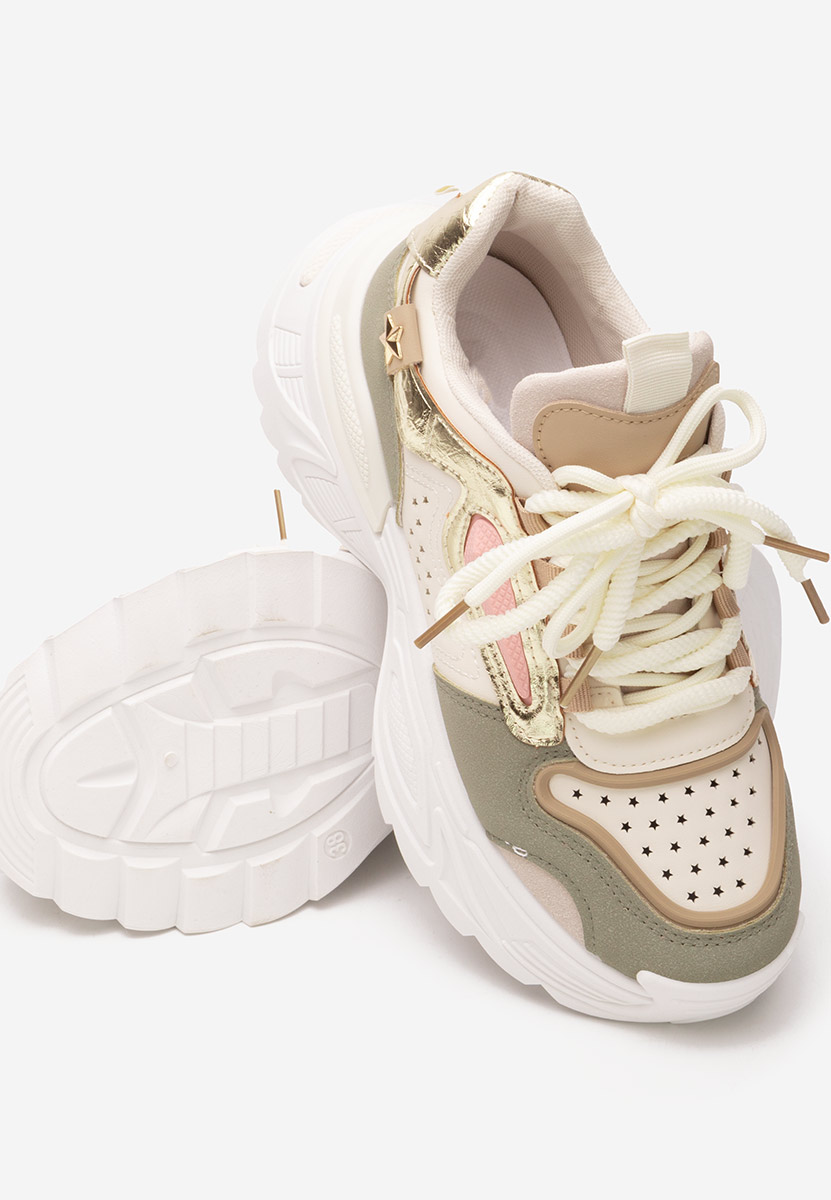 Marlen sokszínü telitalpú platform sneaker