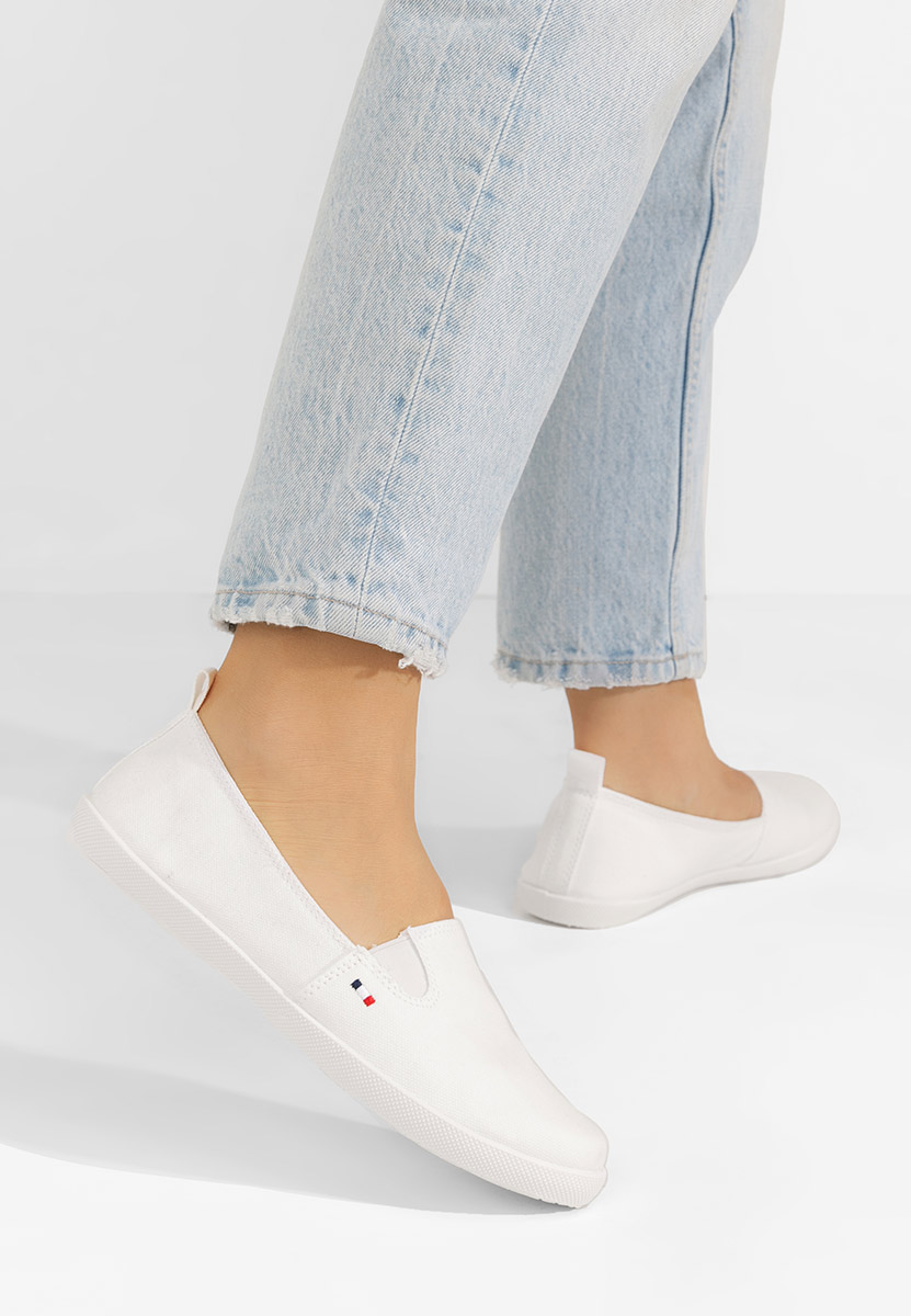 Jeanyne fehér női espadrilles