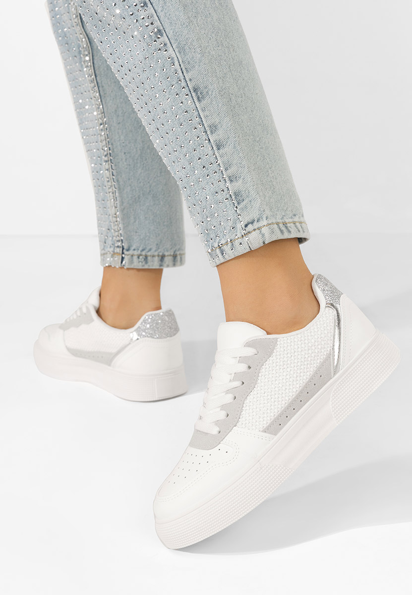 Merlyna fehér női tornacipő