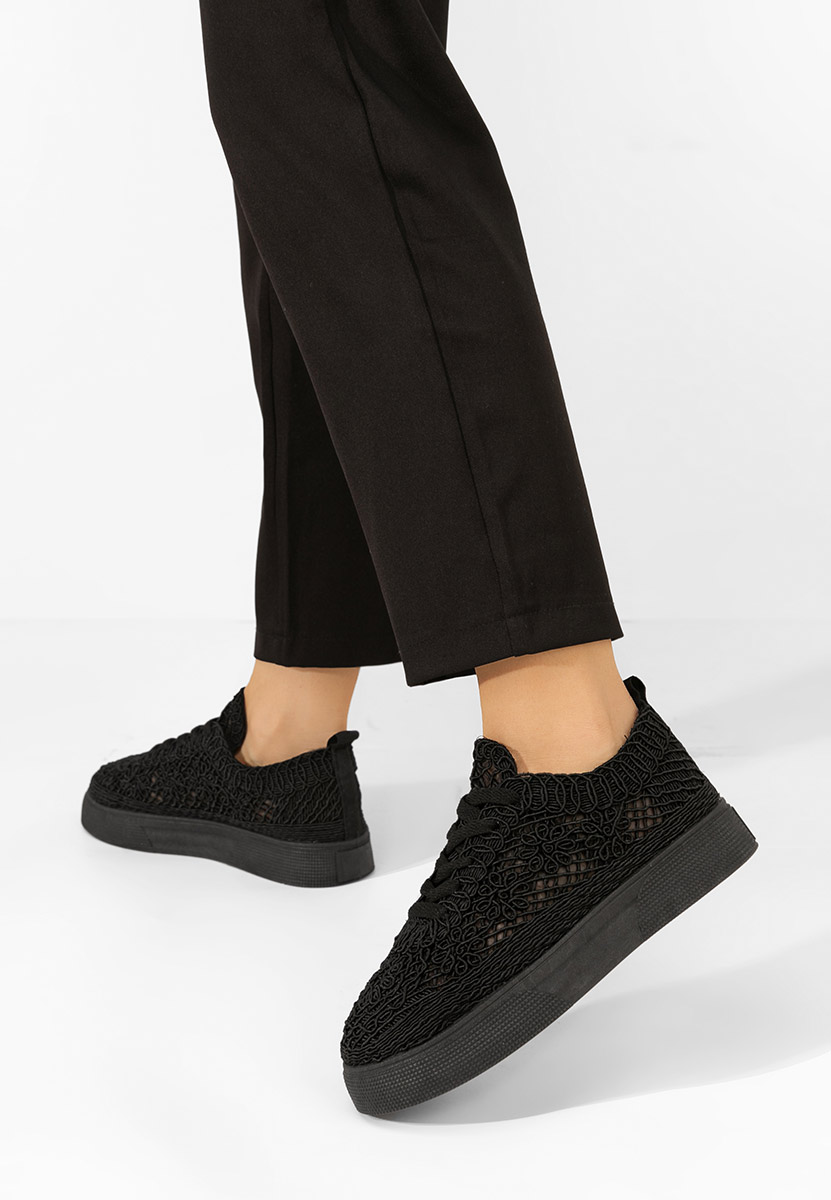 Patrica fekete női teniszcipő