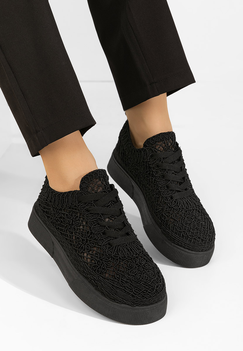 Patrica fekete női teniszcipő