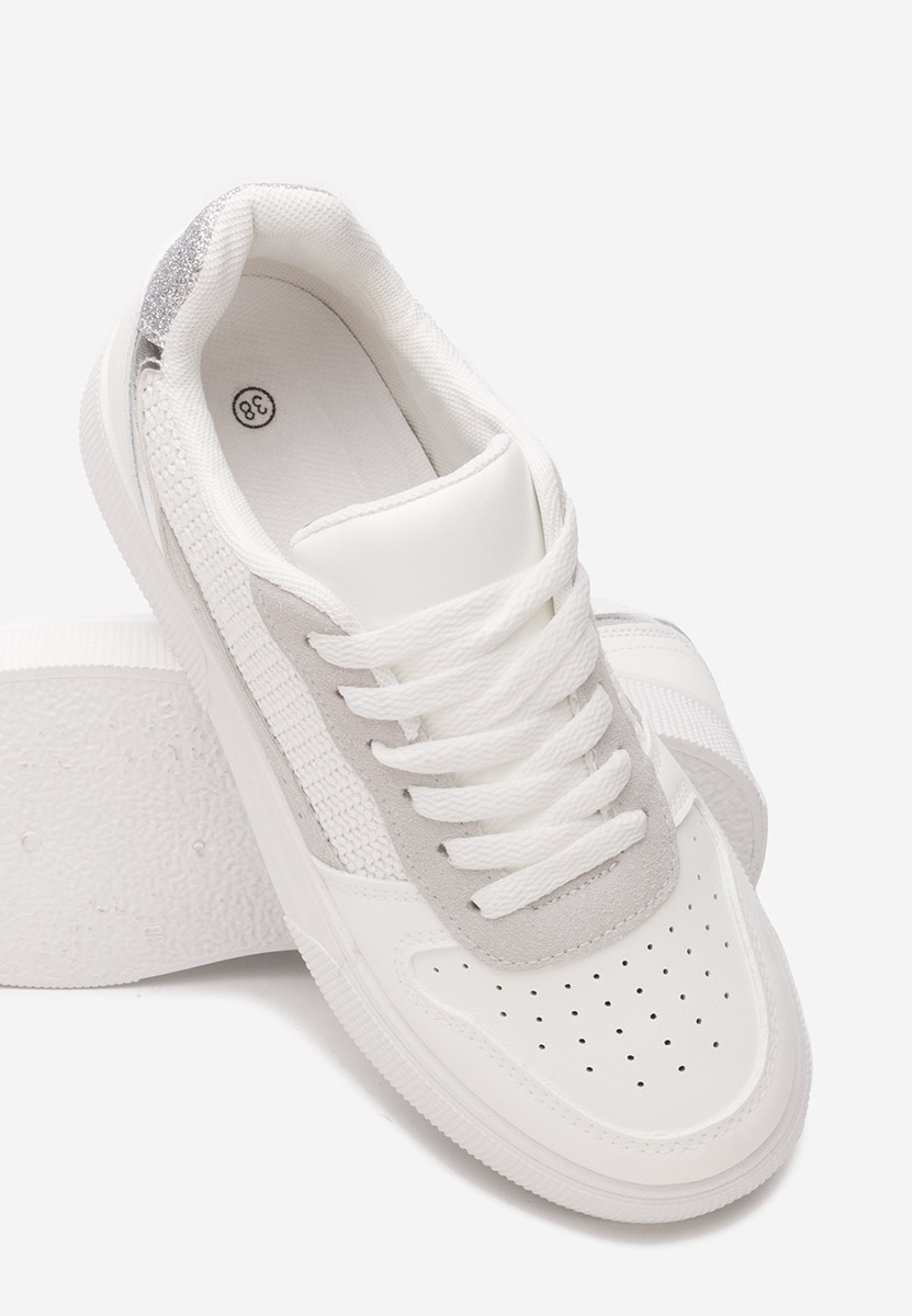 Merlyna fehér női tornacipő