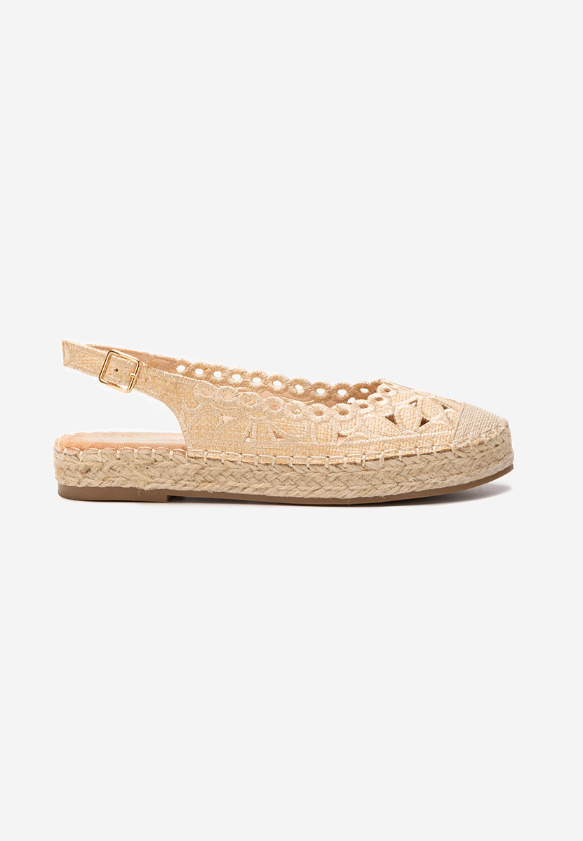 Latoria v2 bézs női espadrilles
