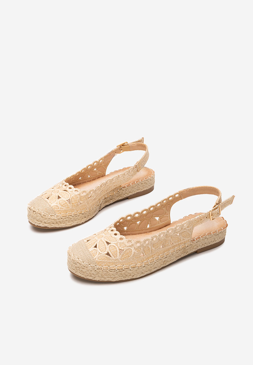 Latoria v2 bézs női espadrilles
