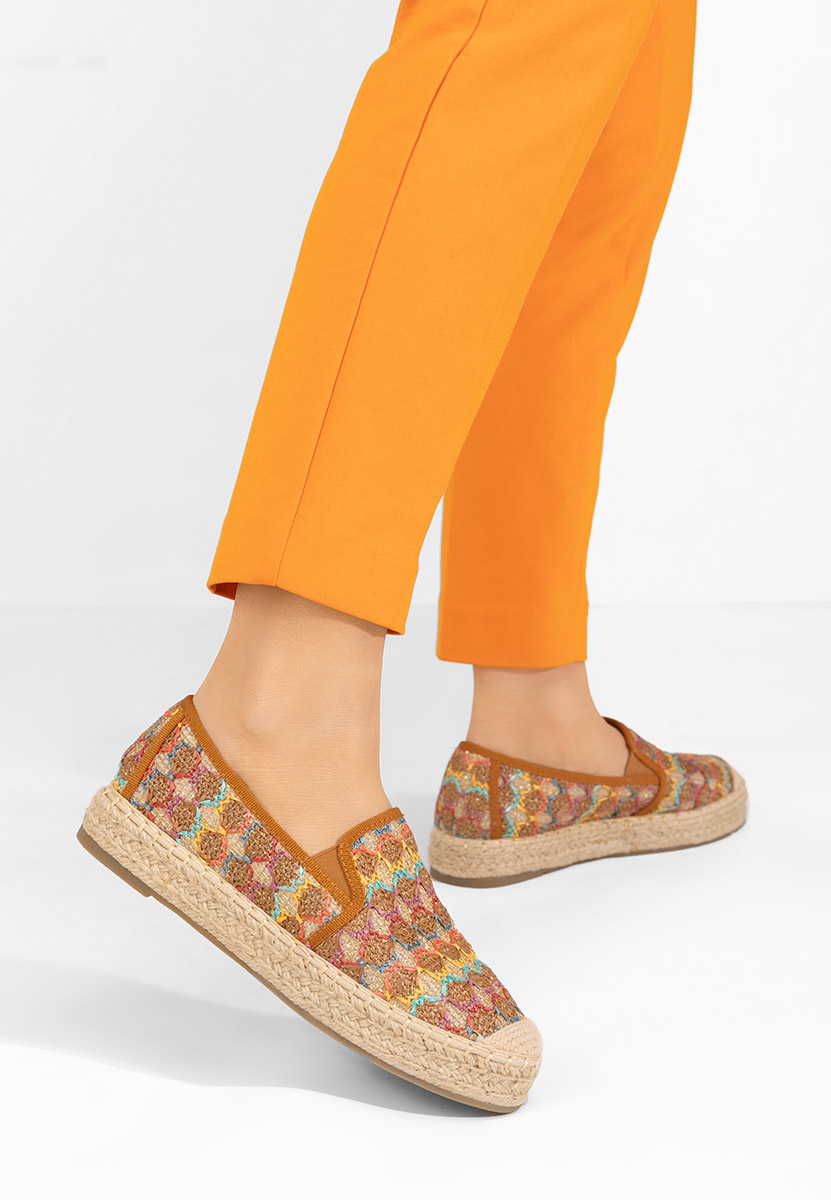 Kymberly camel női espadrilles