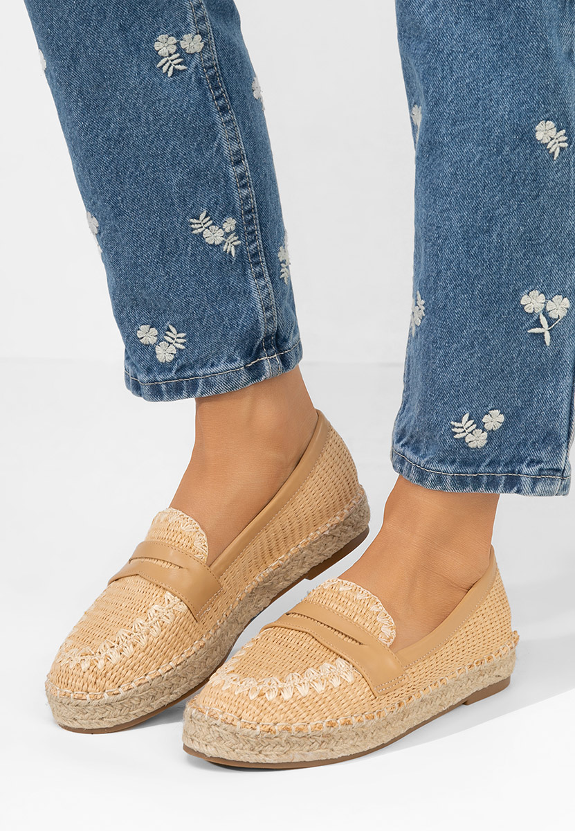 Charla bézs női espadrilles