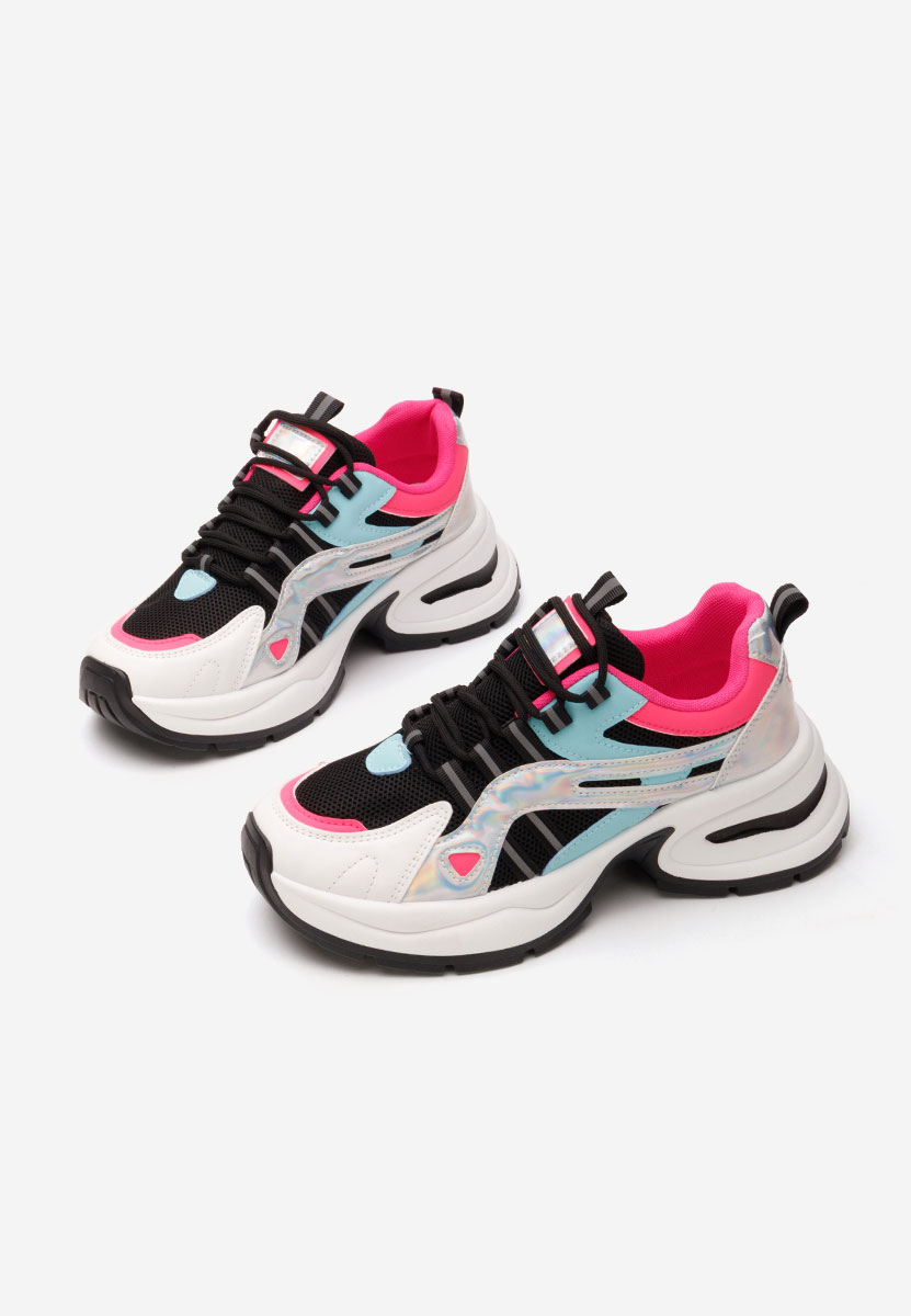 Jenniffer fekete platform sneaker cipő 