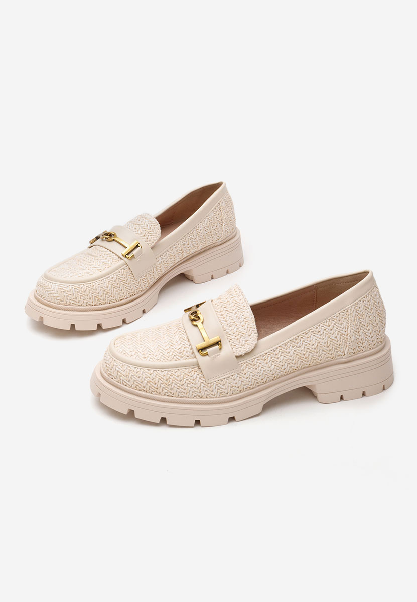 Latrice bézs női mokaszin