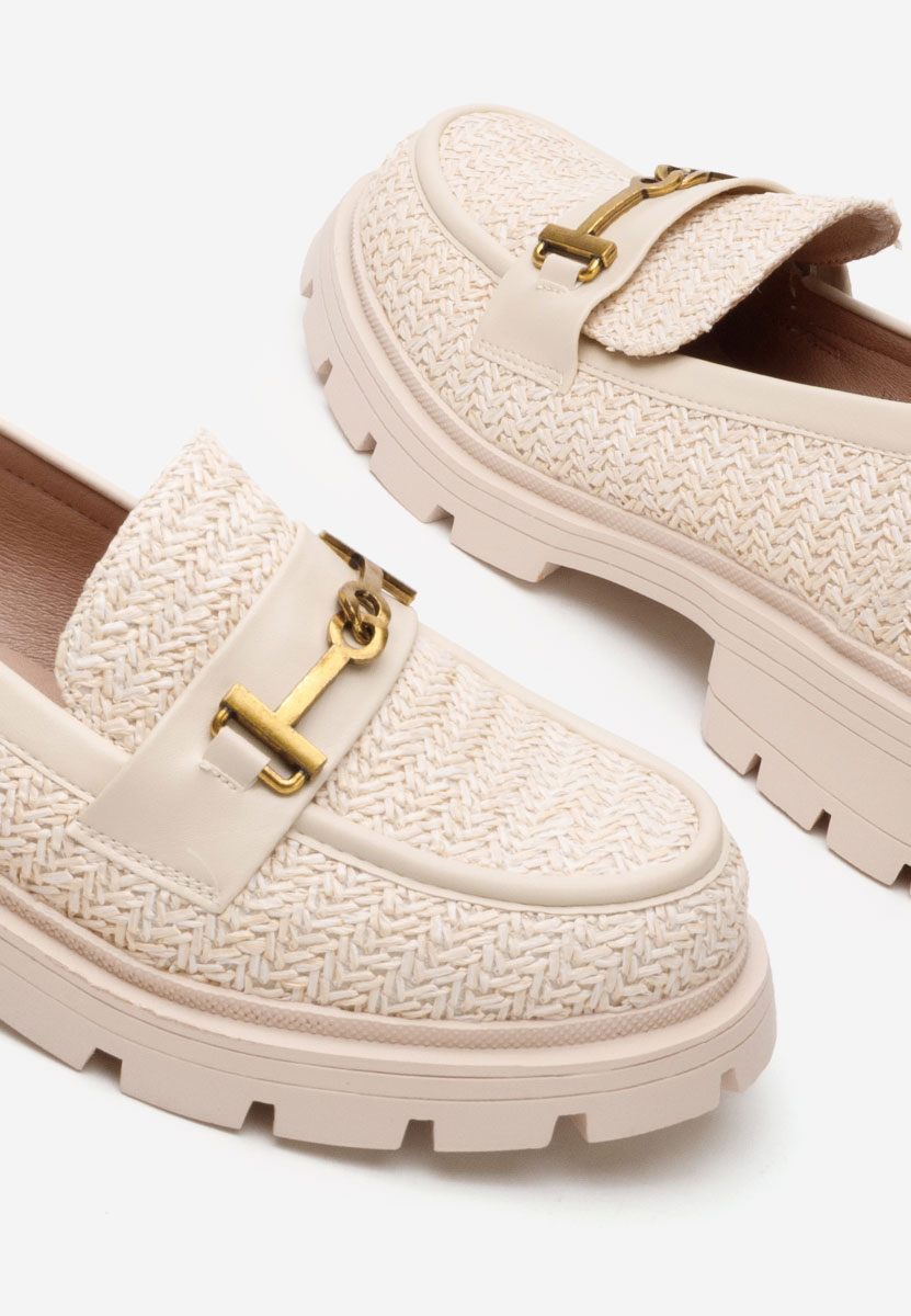 Latrice bézs női mokaszin