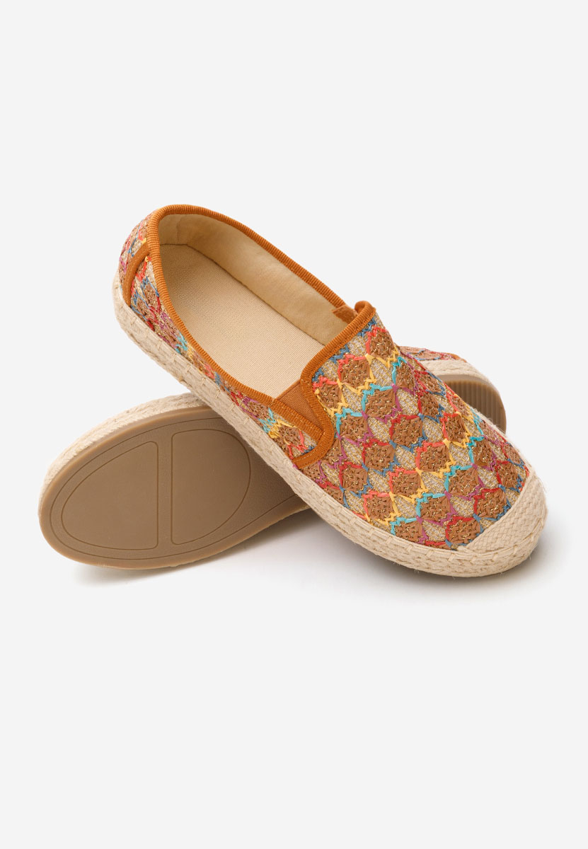 Kymberly camel női espadrilles